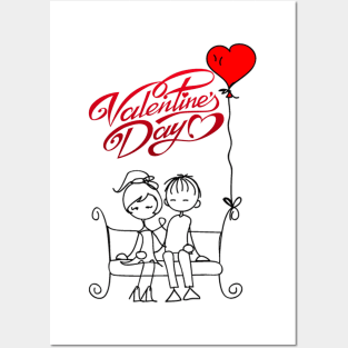 Valentine's Day Posters and Art